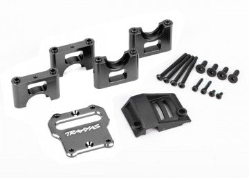 Traxxas 9584A Mount Alu Gray Center Diff Sledge
