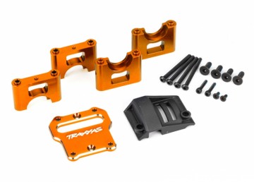 Traxxas 9584T Mount Alu Orange Center Diff Sledge