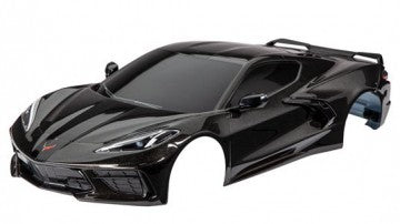 Traxxas 9311A Body Corvette Stingray Black Complete
