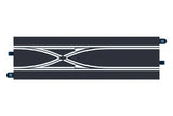 Straight lane change track