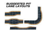 Pit Lane Track (left hand) - Includes sensor 2pcs