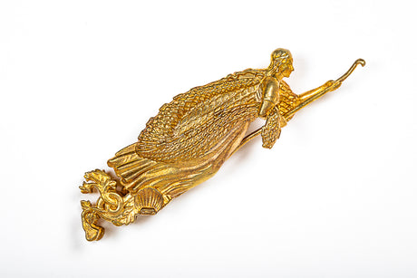 Figurehead Jylland /1 solid brass (messing)