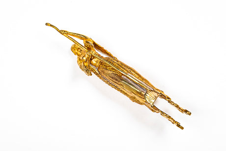 Figurehead Jylland /1 solid brass (messing)
