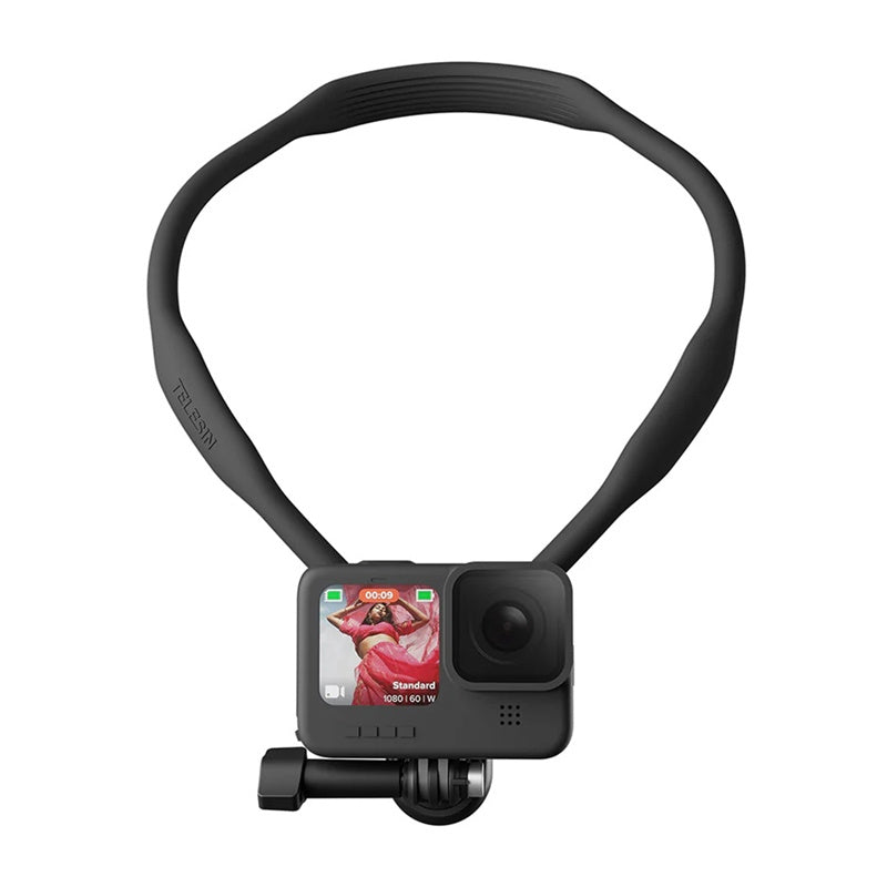 Telesin neck mount with attachment for sports cameras / phones