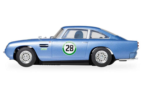 Aston Martin DB5, blue/yellow,  Historic GT Racing
