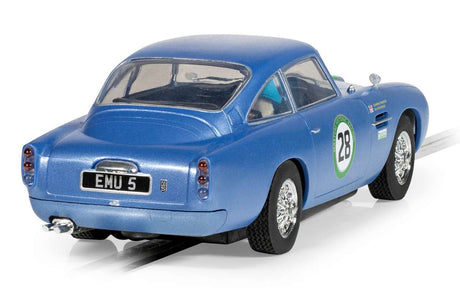 Aston Martin DB5, blue/yellow,  Historic GT Racing