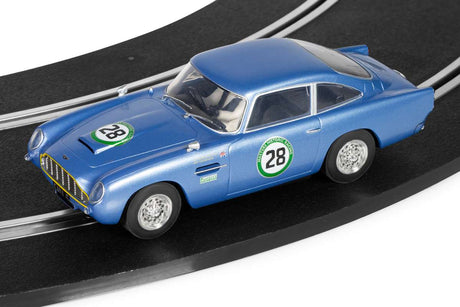 Aston Martin DB5, blue/yellow,  Historic GT Racing