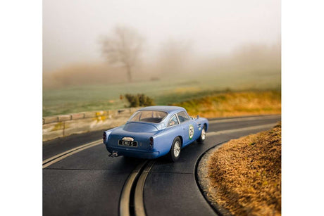 Aston Martin DB5, blue/yellow,  Historic GT Racing