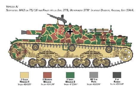 1:35 Semovente M42 75/18 mm