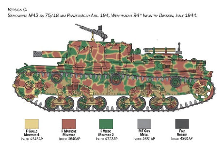 1:35 Semovente M42 75/18 mm