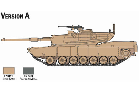 1:72 Complete modeling set M-1 Abrams