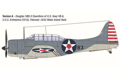 1:48 USN SBD-3 Dauntless