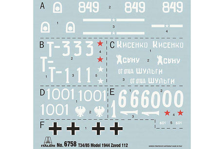 1:35 T34/85 Zavod 112-1944
