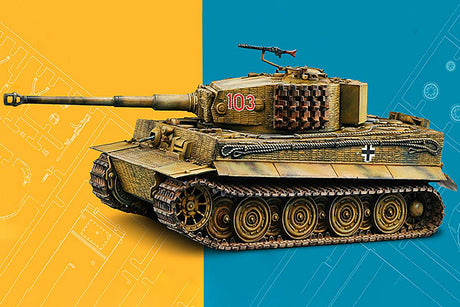 1:56 Pz. kpfw. VI Tiger I Ausf. E, starter set
