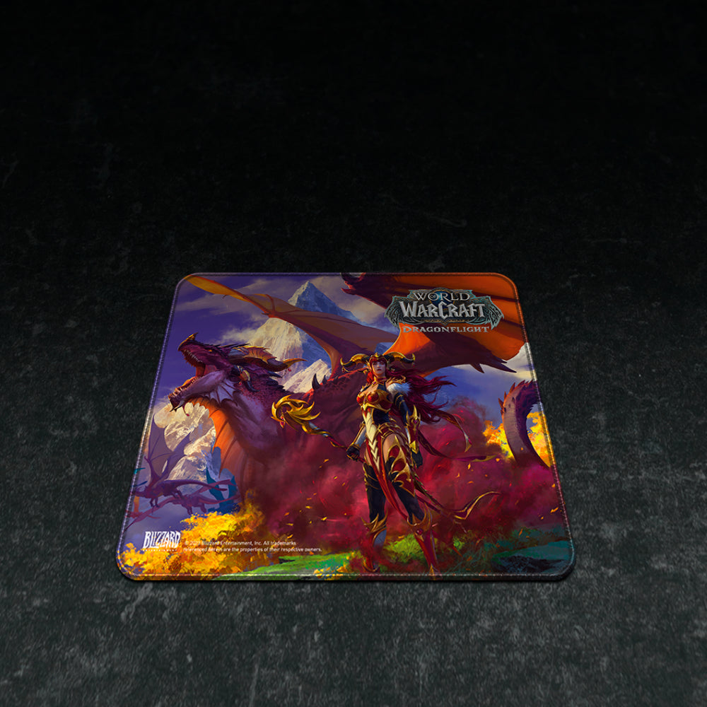 World Of Warcraft Dragonflight - Alexstrasza &amp;  Dragon Mousepad, L