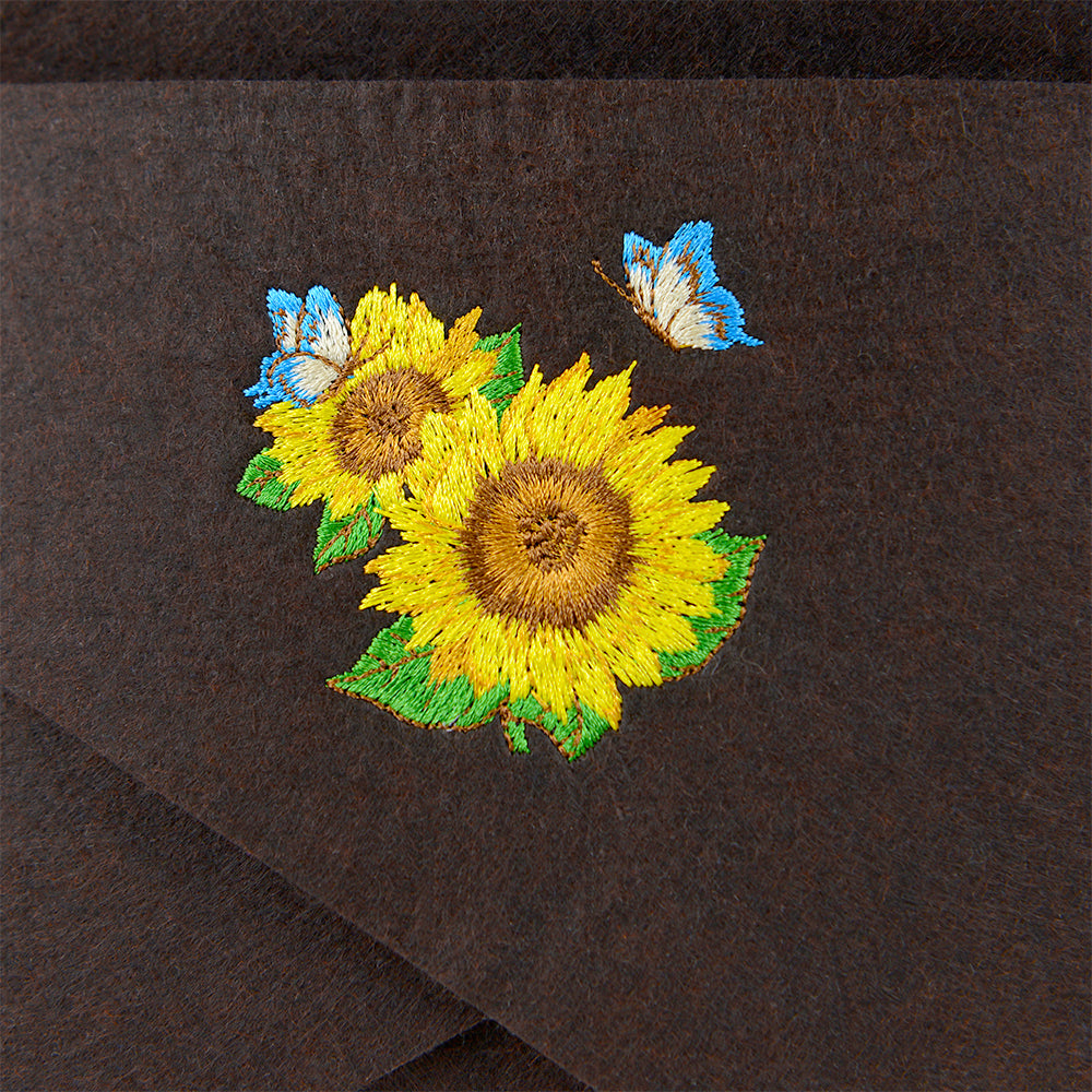 Felt bag transformer WP MERCHANDISE Picnic in Sunflowers, 39.5 cm