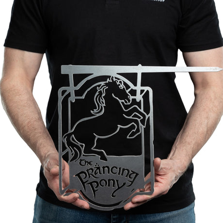 Weta Workshop The Lord Of The Rings - The Prancing Pony Metalbird Silhouette