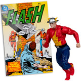 DC Direct Page Punchers The Flash Jay Garrick (The Flash #123) 7in Action Figure with Comic Red Platinum Edition McFarlane Toys