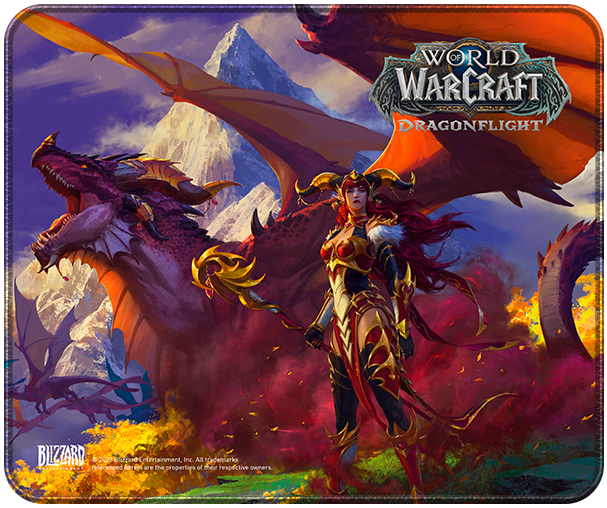 World Of Warcraft Dragonflight - Alexstrasza &amp; Dragon Mousepad, M