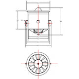 50mm Ducted fan(11-blade) w/o motor