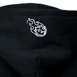 Rick and Morty hoodie with logo black, XL