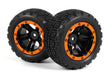 Slyder ST Wheels/Tires Assembled (Black/Orange)