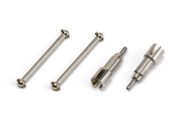 Rear Axle and Drive Shafts (Steel/2pcs)