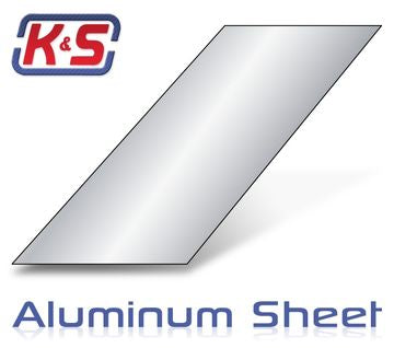 K&S 257 - Aluminum Sheet 1.6x100x250mm (1x6)