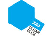 Acrylic Mini X-23 Clear Blue (Gloss)