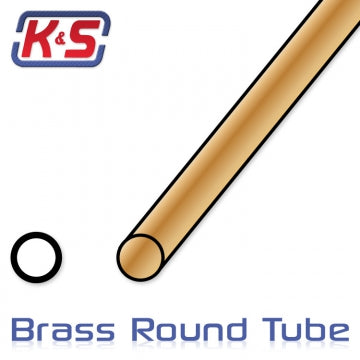 K&S 543929 - Mässingsrör 11x1000mm (0.45) (3)