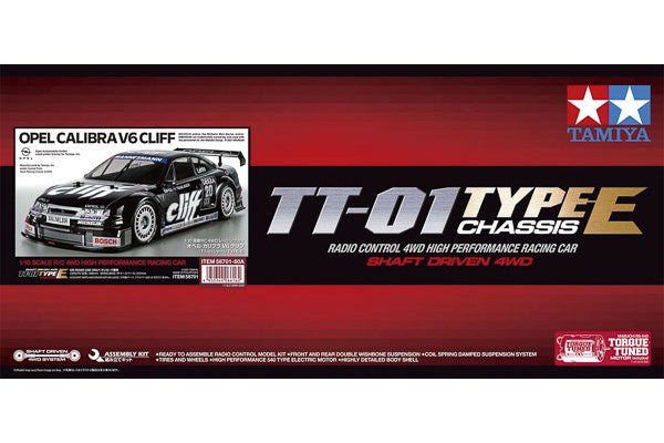 1/10 R/C Opel Calibra V6 Cliff (TT-01 Type-E)