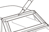 Ultra Thin Aluminum Stickers (2pcs.)