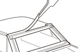 Ultra Thin Aluminum Stickers (2pcs.)