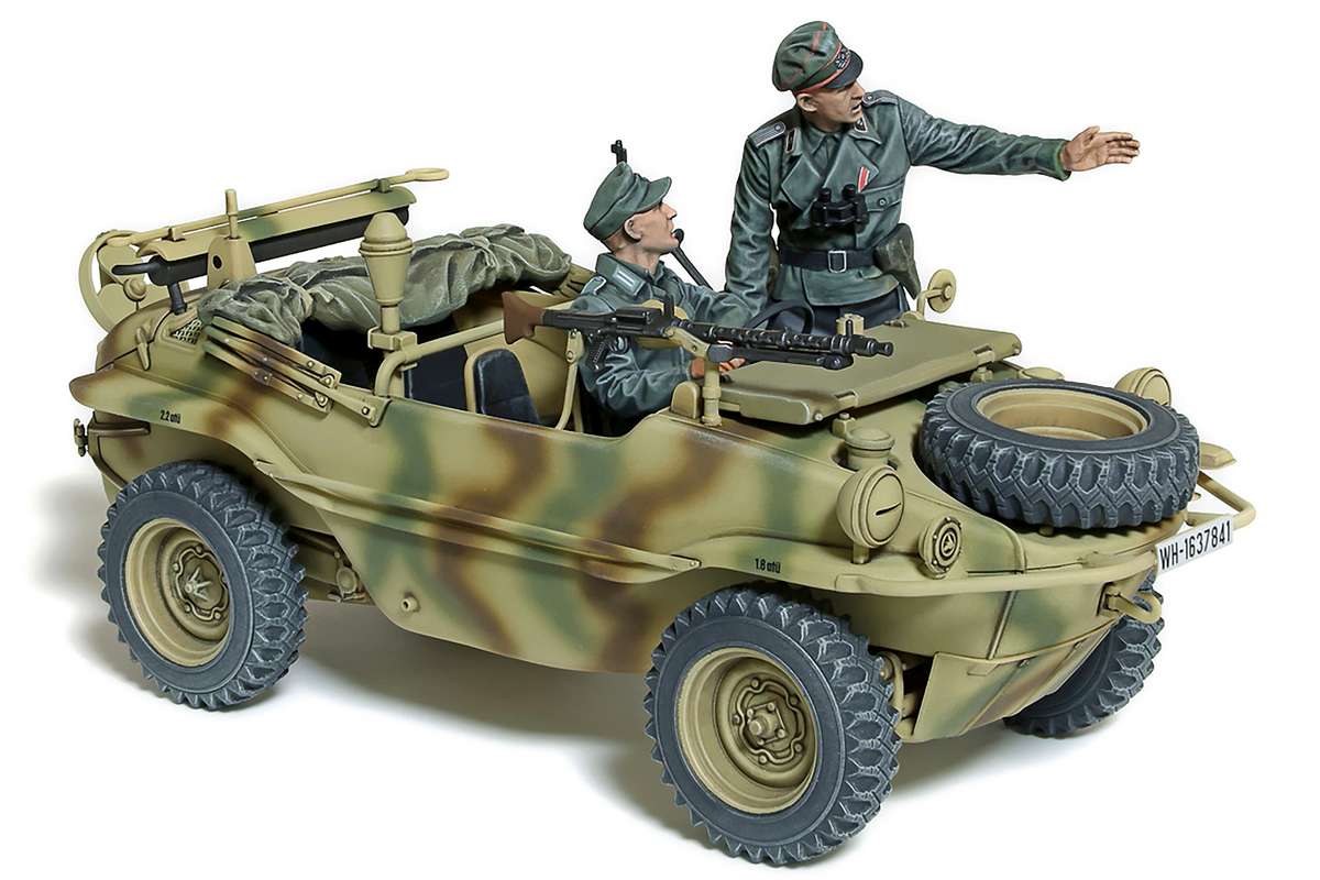 1/35 German Schwimmwagen Type 166 (Wide Wheel Ver