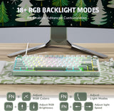 Royal Kludge R75 80K Sky Cyan - RGB ANSI (ENG)