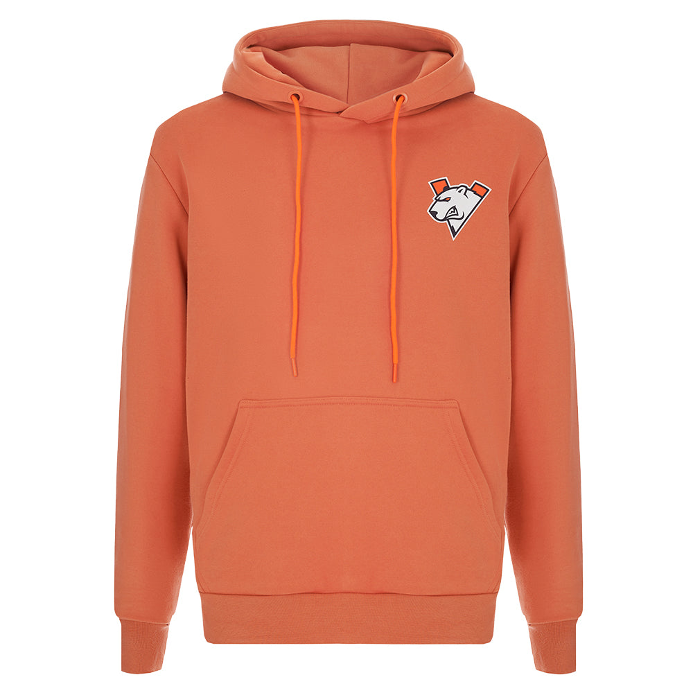 Virtus.pro Hoodie classic w/pocket orange, S