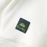 Rick and Morty hoodie off-white, L