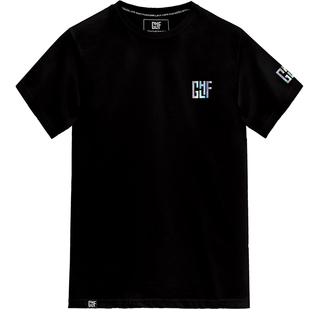 FragON - Holografic Logo Unisex T-shirt Black, S