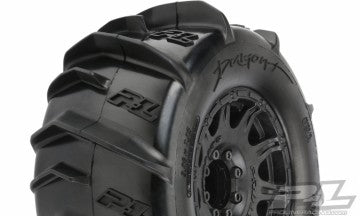 Tires & Wheels 3.8 Dumont Paddle / Raid Truck Wheel 17mm (2)