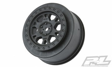 Wheels Impulse 2.2/3.0 Black (2) SC10, ProTrac Slash