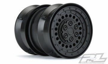 Wheels Carbine 1.9 Dually Black (2) Crawler