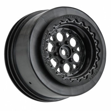 Showtime+ Black SC 2.2/3.0 Wide Rear Drag Wheel (2)