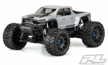 Pre-Cut 2021 Ram 1500 Clear Body for X-MAXX