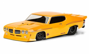 Body 1970 Pontiac GTO Judge (Clear) Drag Car