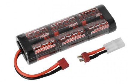 Batteri NiMh 7,2V 5000mAh Tamiya-stik - Vapex