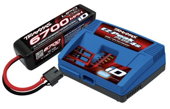 Maxx 4x4 KOMBO m. 4s LiPo-batteri samt lader
