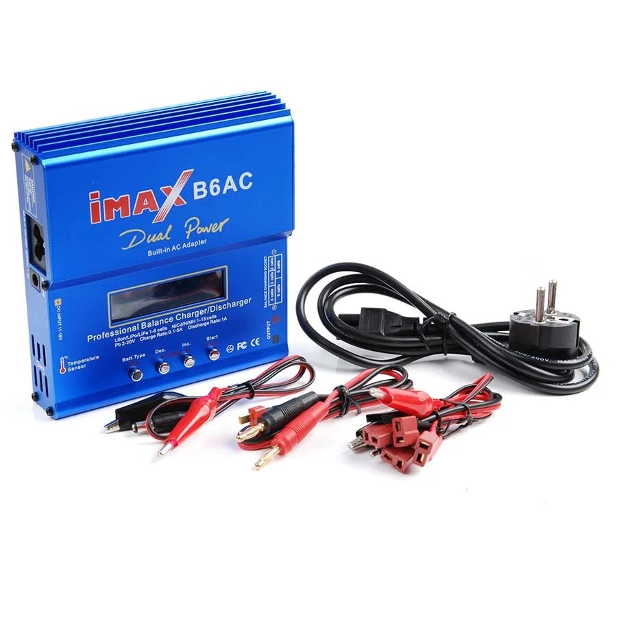 B6AC 5A multilader og hurtiglader LiPo NiMh m.fl. - DEMO