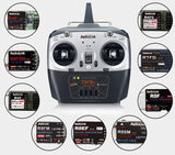 Fjernbetjening m. 8 kanaler T8FB - Mode 2 -  m. R8EF Receiver