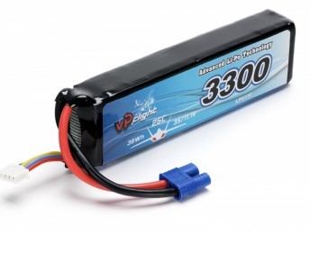 Li-Po Battery 3S 11,1V 3300mAh 30C EC3-Connector