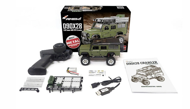 D90X28 - Crawer i Metal 1/28